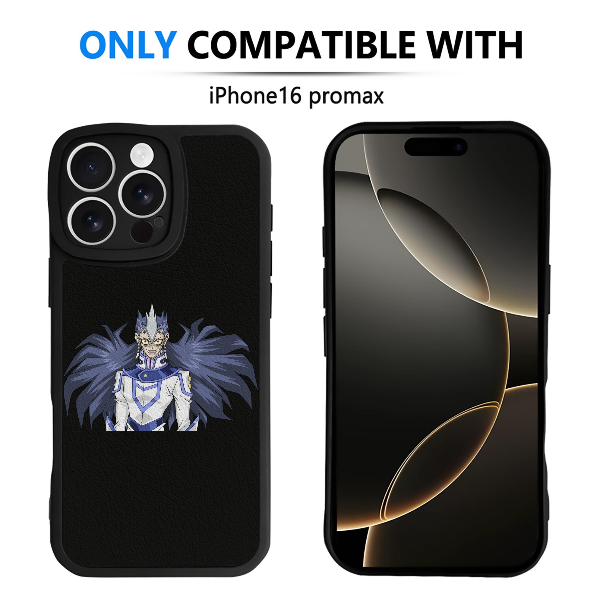 （画像用） 遊☆戯☆王 Yu-Gi-Oh! 【iPhone 16シリーズ対応】シリコンスマホケース（レザー調） 材質：シリコン